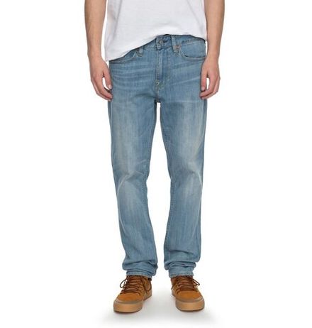 Купить Джинсы муж DC WORKER SLIM JEA M PANT BFGW LIGHT INDIGO BLEACH
