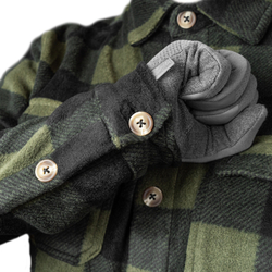 Рубашка флисовая Sturmer Nomad - Green Plaid