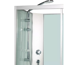 Душевая кабина WeltWasser (ВельтВассер) Werra 1201 L, с низким поддоном, 120x90x217