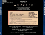 Pierre Boulez, Orchestre & Choir De L'Opera, Paris, Walter Berry, Isabel Strauss / Alban Berg: Wozzeck (2CD)