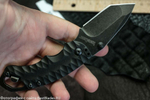 K8750TBLKBW Shuffle II - нож склад., рук-ть текстолит, танто клинок 8Cr13MOV