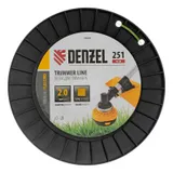 Леска для триммера квадрат, 2,0мм х 251м, на DIN катушке FLEX CORD Denzel — фото 3