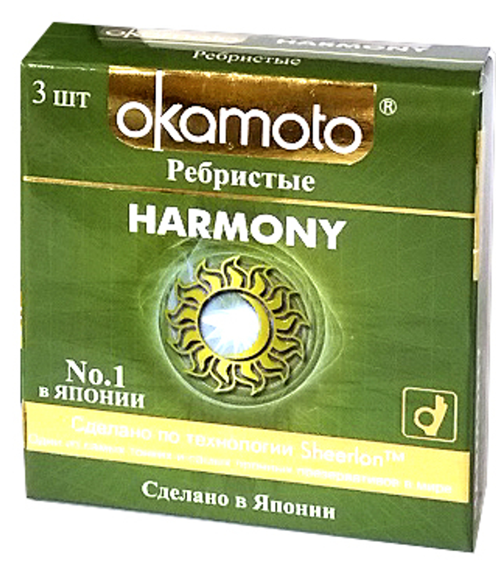 Презервативы OKAMOTO Harmony No3