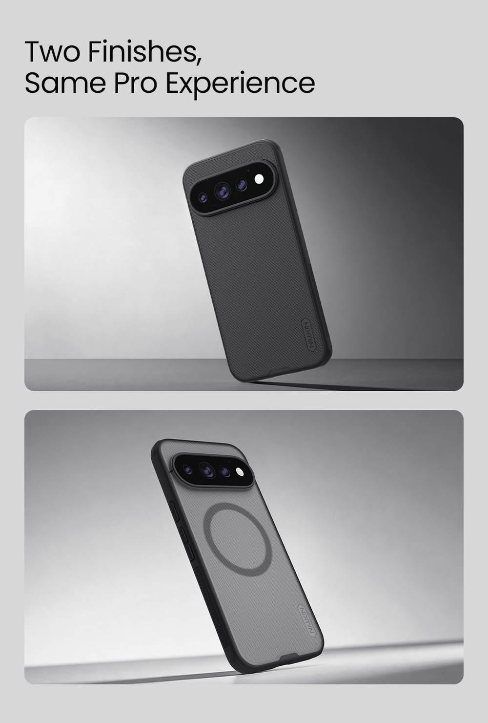 Чехол усиленный c MagSafe для смартфона Google Pixel 11 Pro, серия Super Frosted Shield Pro Magnetic от Nillkin