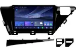 Магнитола для Toyota Camry 70 2017-2020 (без JBL) - Kuberg QLed+2K, Android 14, TS105, Быстрейшая, CarPlay, SIM-слот