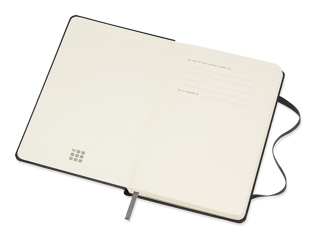 Еженедельник Moleskine Classic Weekly Pocket Vertical 90x140 мм (DHB12WV2)