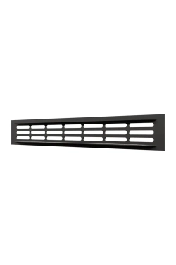 Решетка вентиляц. 300 x 42 мм Era 3004DP Al Matt black