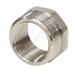 Футорка латунь никель Ду 20х15 (3/4"х1/2") НР/ВР VALFEX VF.581.N.034.012