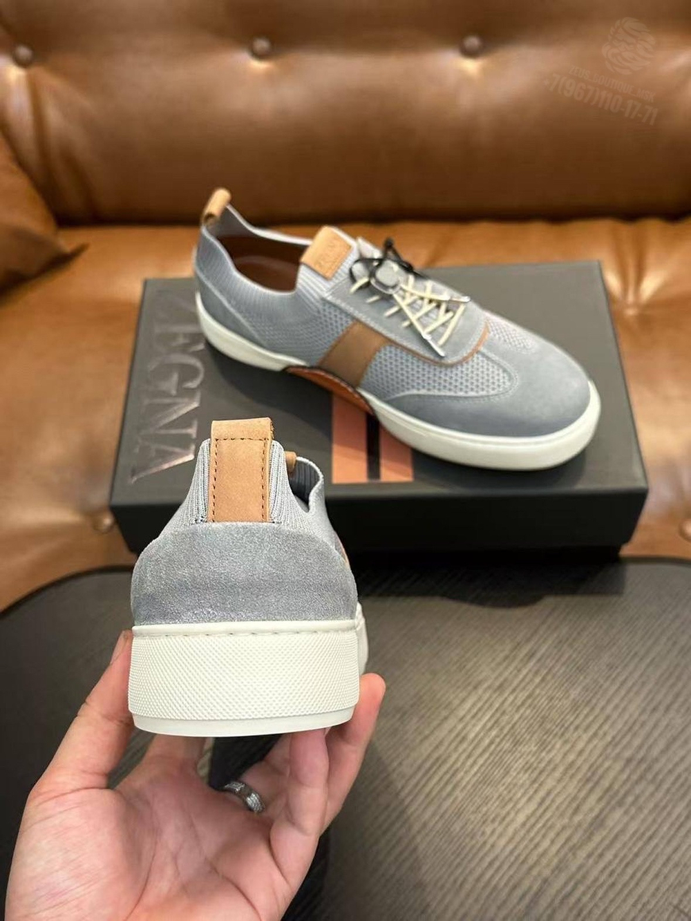 Кеды Zegna