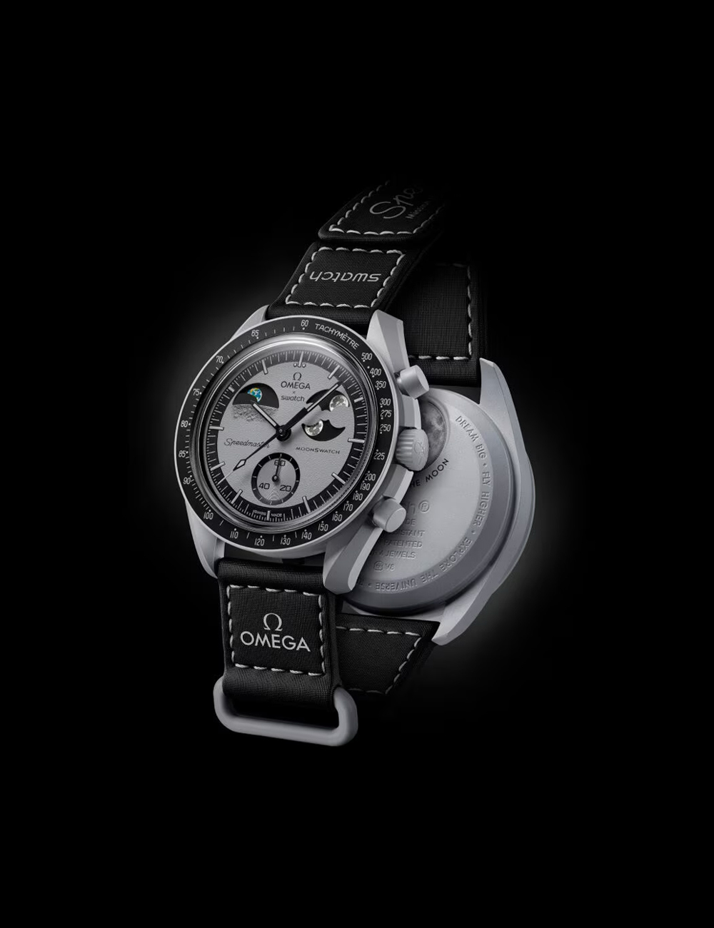 Наручные часы OMEGA x Swatch Moonswatch Earth Phase