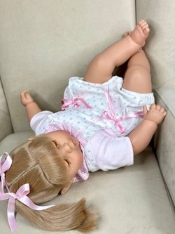 Кукла для девочки мягконабивная 62см Дульзона (8052S)