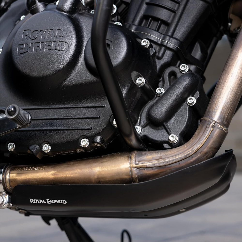 Алюминиевая защита картера Royal Enfield, черного цвета, арт. KXA00491