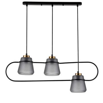 Подвесной светильник 3*E27 V000158 11016/3P Black черный Astratto Indigo