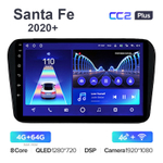 Teyes CC2 Plus 10,2"для Hyundai Santa Fe 2020+