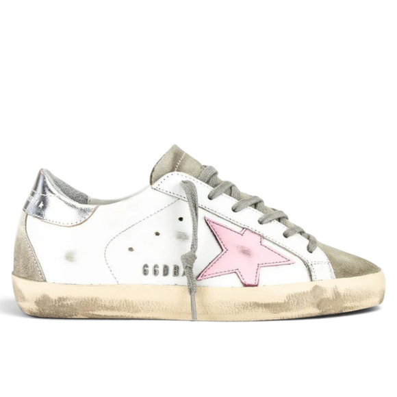 Women’s Golden Goose 'Superstar' Star-patch leather low-top