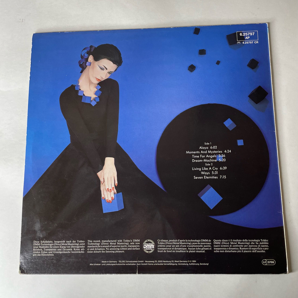 Винтажная виниловая пластинка LP Frank Duval Living Like A Cry (Германия 1984)