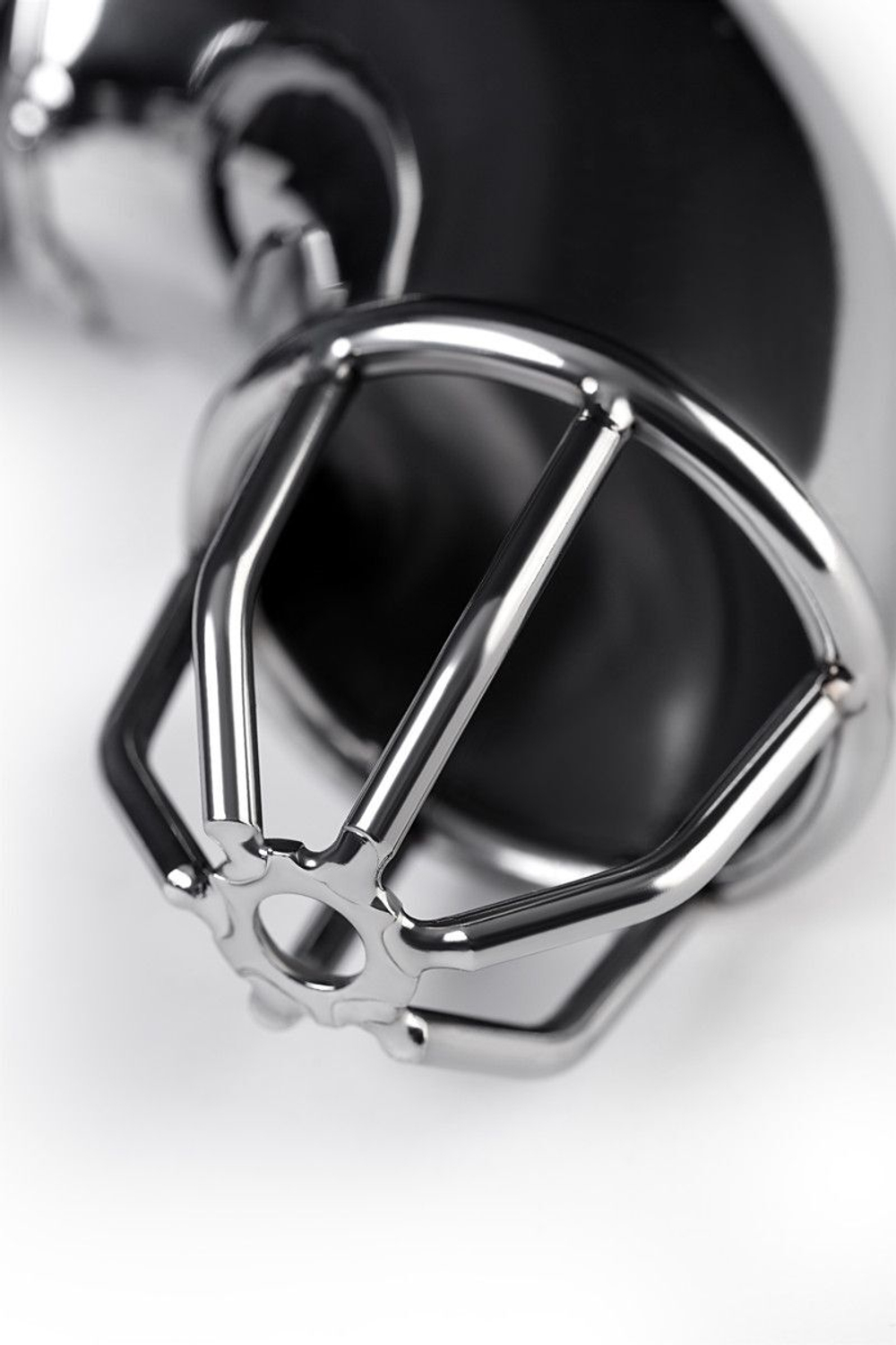 Серебристый мужской пояс верности TOYFA Metal (Цвет: серебристый)