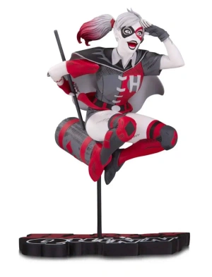 Фигурка Harley Quinn Red White & Black Statue By Guillem March