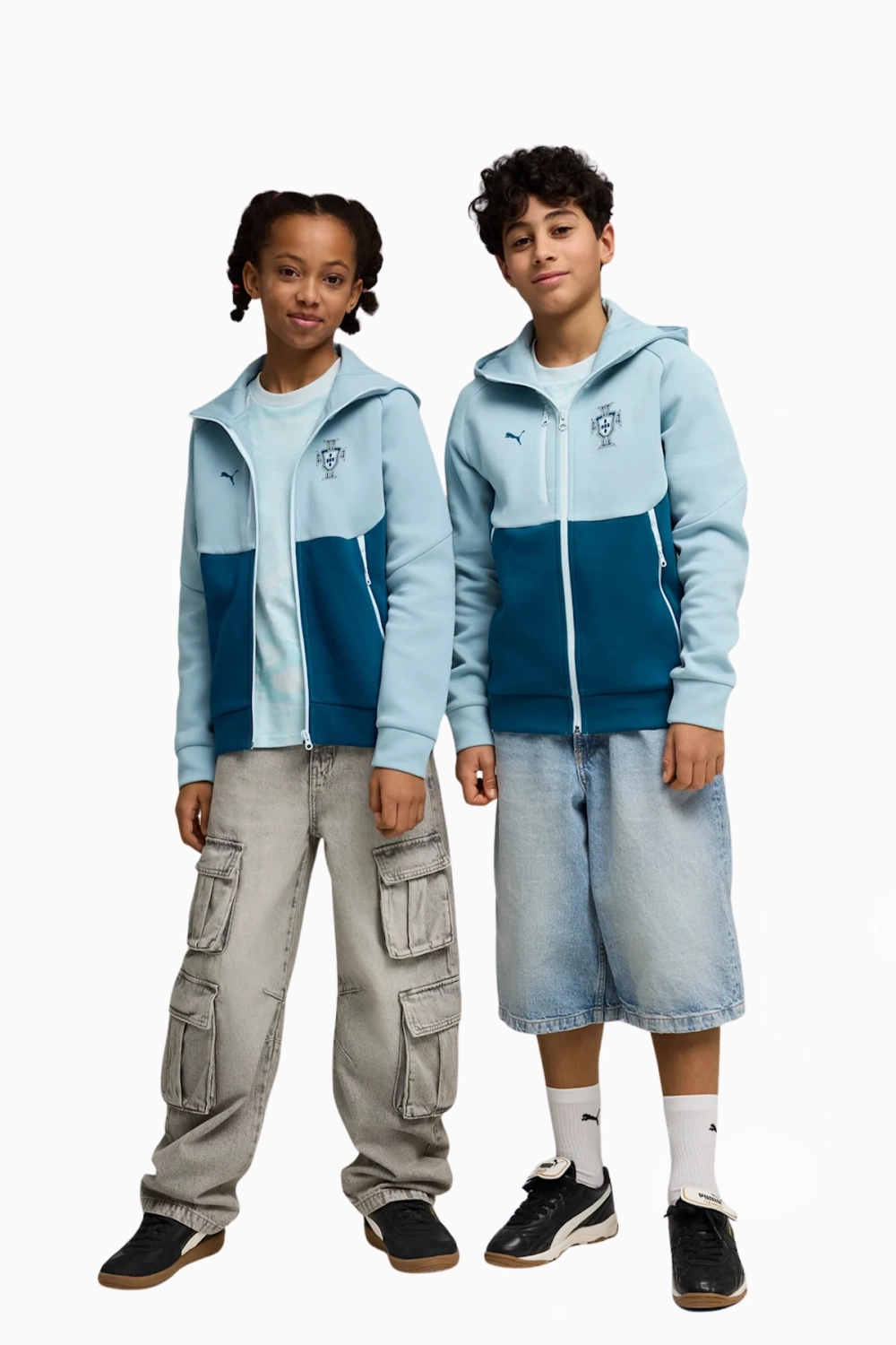 Кофта Puma Portugal 2026 PUMATECH Full-Zip Junior - синий
