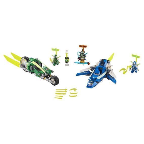 Lego konstruktor Ninjago Jay and Lloyd's Velocity Racers