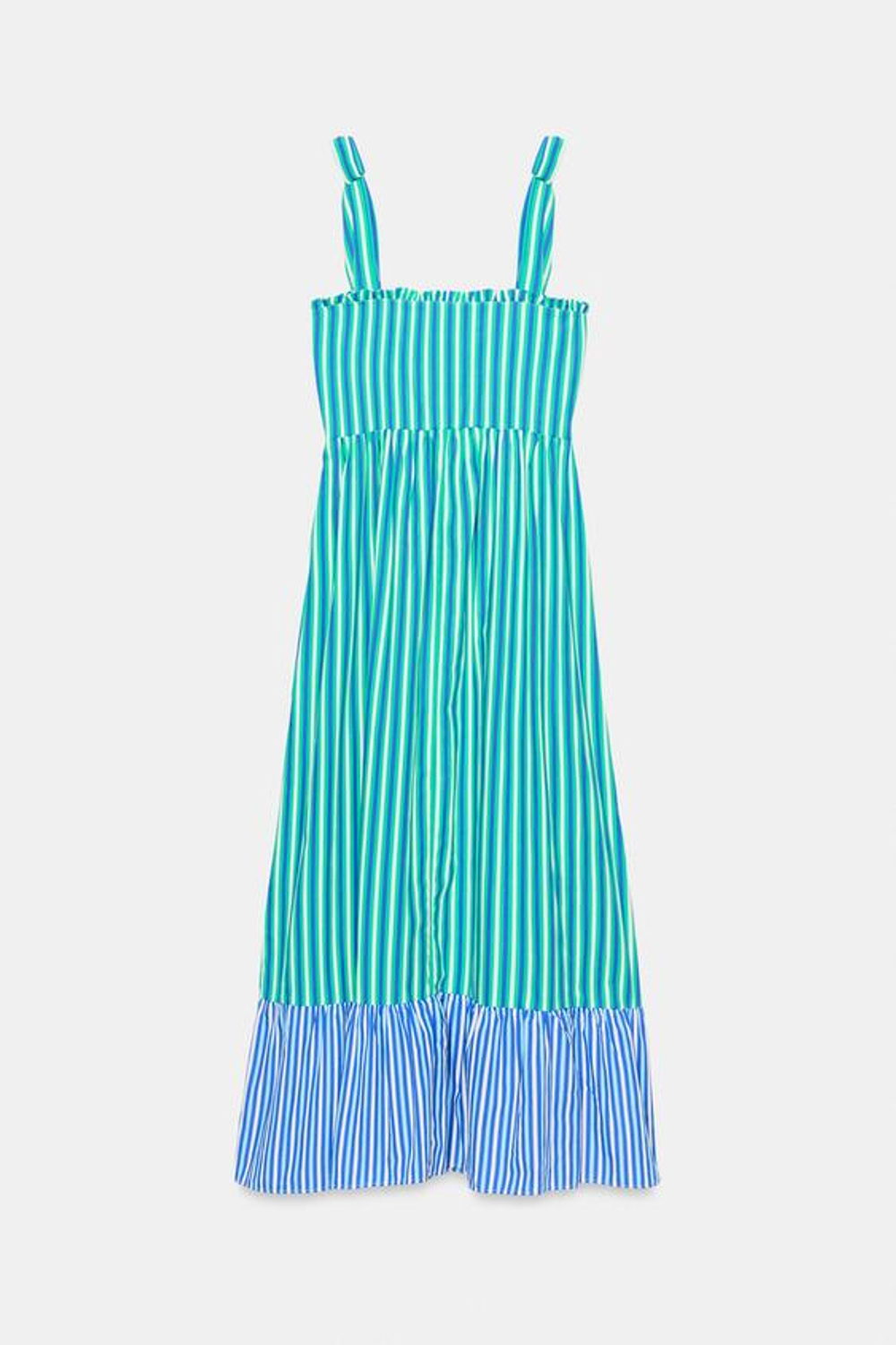 ZARA ПЛАТЬЕ МИДИ В ПОЛОСКУ, ПОЛОСКИ