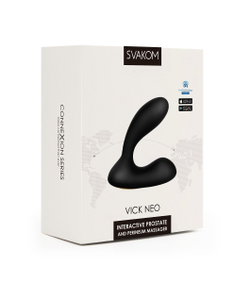 Интерактивный вибромассажер простаты и промежности Svakom Vick Neo