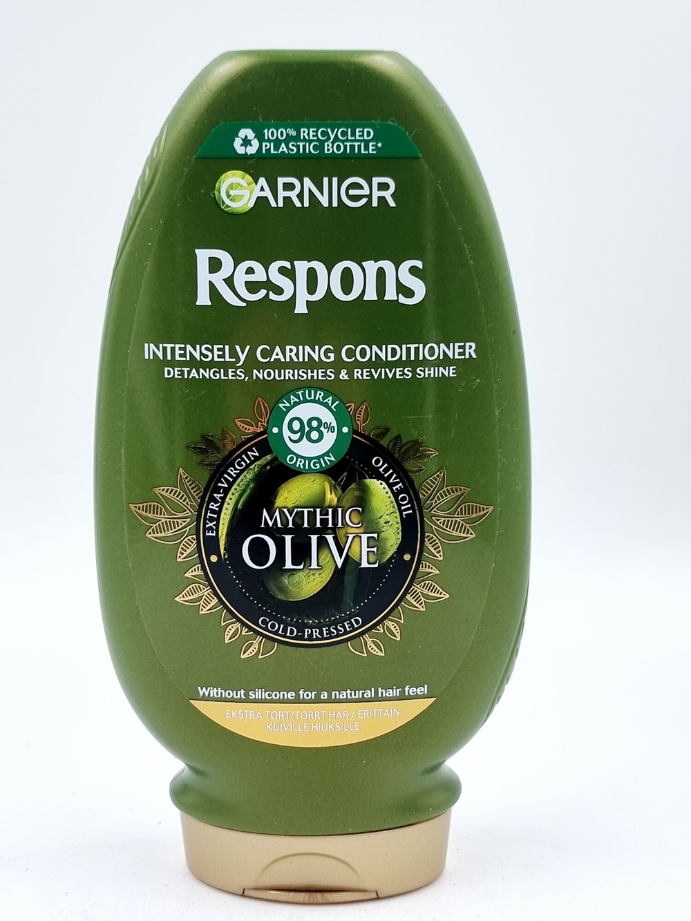 Garnier Respons Кондиционер Mythic Olive с маслом оливы, для сухих и поврежденных волос 200 мл (из Финляндии)