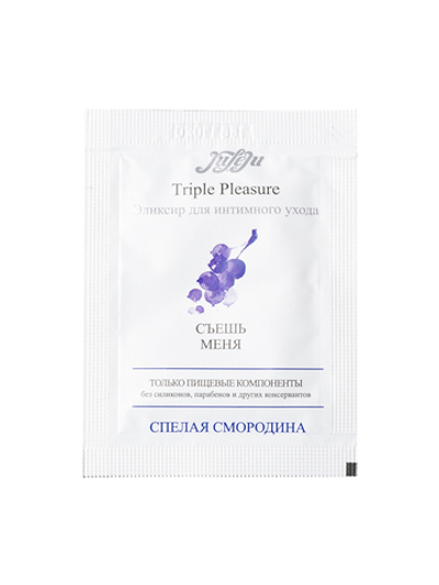 Эликсир для Интимного Ухода "Triple Pleasure" Спелая Смородина Саше 3 гр 24326JULEJU