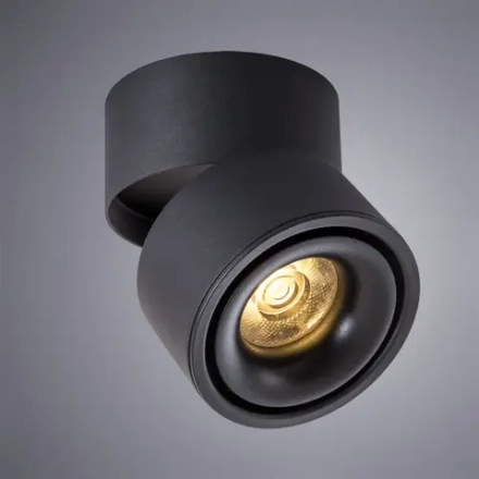 Спот Arte Lamp ARCTURUS A7715PL-1BK, LED