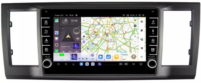 Магнитола для Volkswagen T6 Caravelle, Multivan, Transporter 2015-2019 - Kuberg OL-9122 (кнопки и крутилки) Android 13, Быстрая, CarPlay, 4G SIM-слот