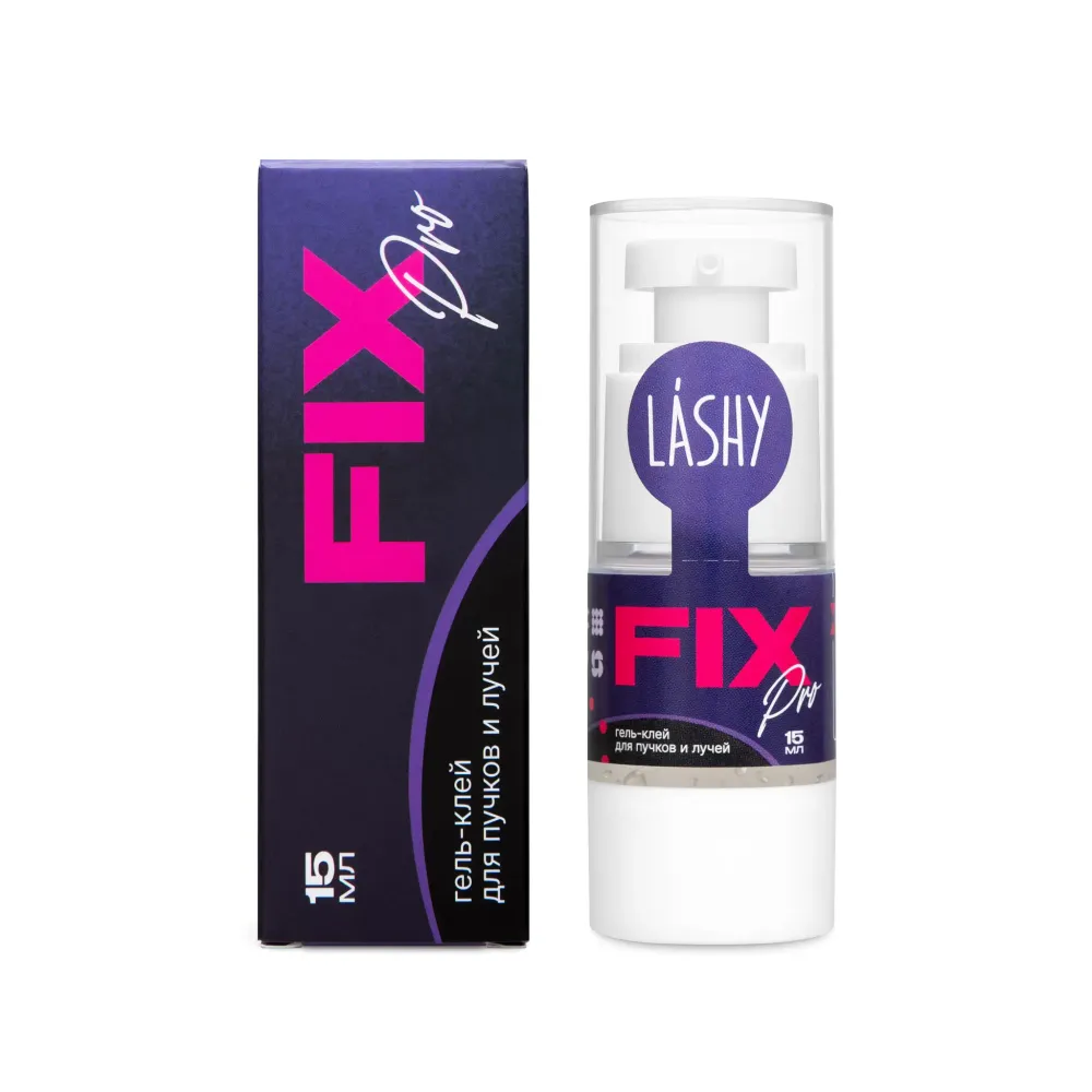 Гель-клей для пучков и лучей LASHY "FIX PRO" 15 мл