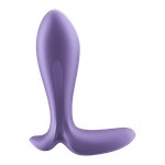 Анальный виброплаг Satisfyer Intensity Plug фиолетовый (Connect App)