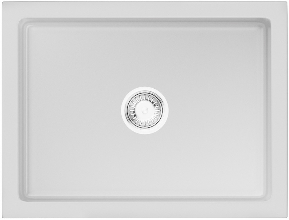 Omoikiri Mikura 61-WH Glossy Natceramic/белый