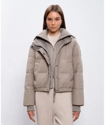Стеганный пуховик BRUNELLO CUCINELLI