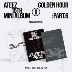 Альбом ATEEZ - GOLDEN HOUR : Part.6 (POCAALBUM Ver.)