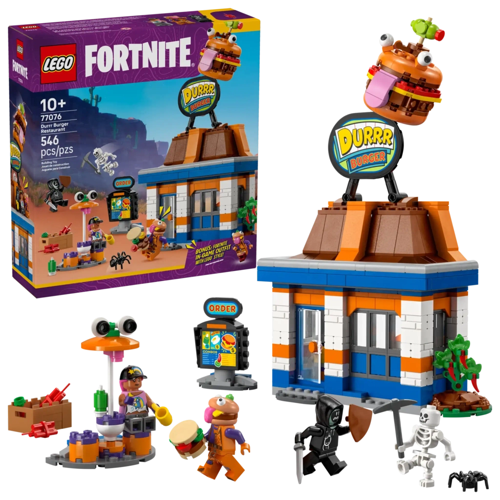 Конструктор LEGO Fortnite 77076 Бургер-ресторан Дуррр