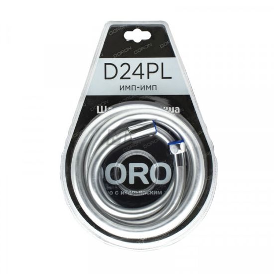 Шланг для душа DORON D24PL200 см серебристый имп/имп