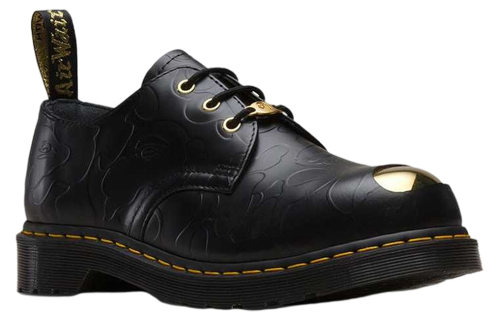 1461 A Bathing Ape x 1461 Emboss Dr.Martens "Black Camo"