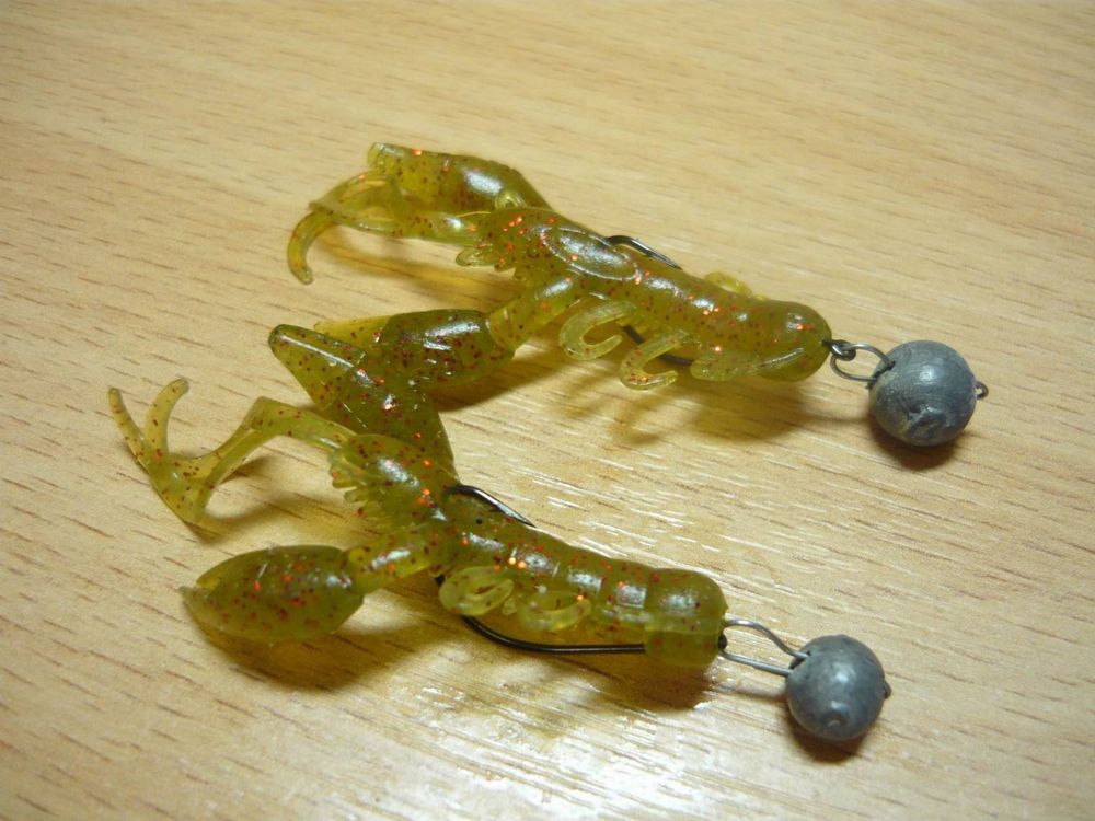 Мягкая приманка Lucky John ROCK CRAW 2.0in (51 мм), цвет S21, 10 шт/уп