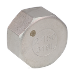 Заглушка сталь нерж Ду 15 (1/2") ВР Benarmo