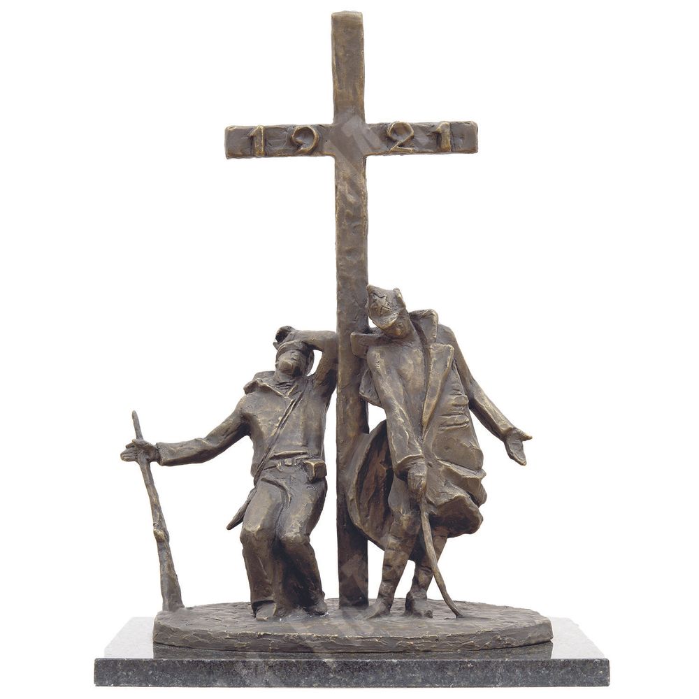 Динес Ю. С. Бильярдист. Бронза, литьё. 2000 г.