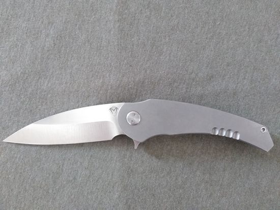 Складной нож скл. Medford VIPER MF/VIPER Tb-Tb c клинком из стали D2, рукоять титан