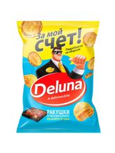 Кукурузные снеки Deluna Ракушки со вкусом барбекю 85 г x 4 шт