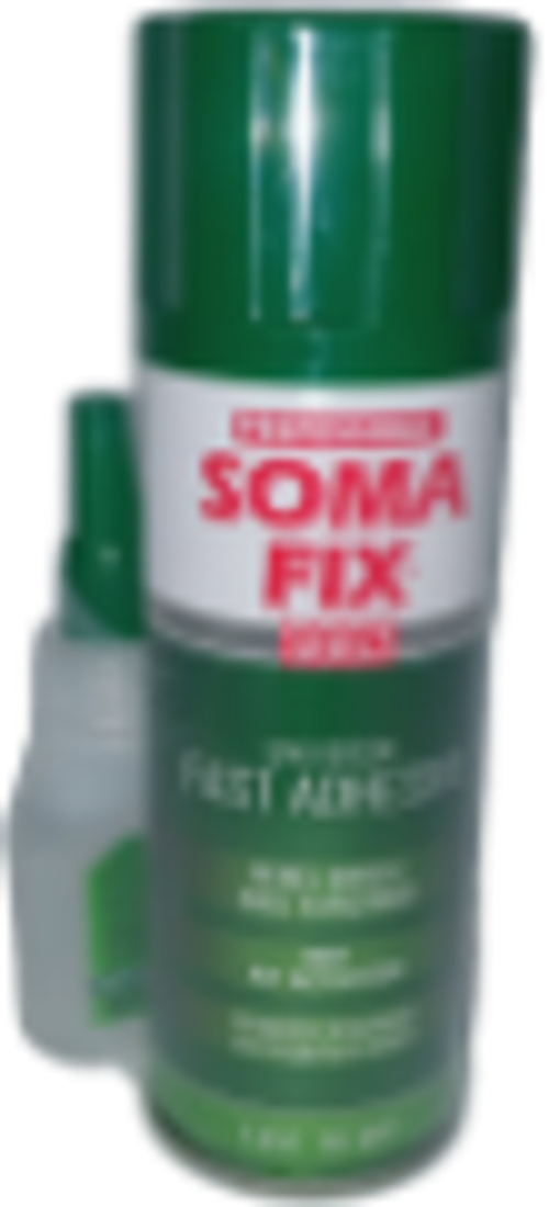 Клей активатор SOMA FIX 200мл + клей 50гр для МДФ профилей 0718)(***)