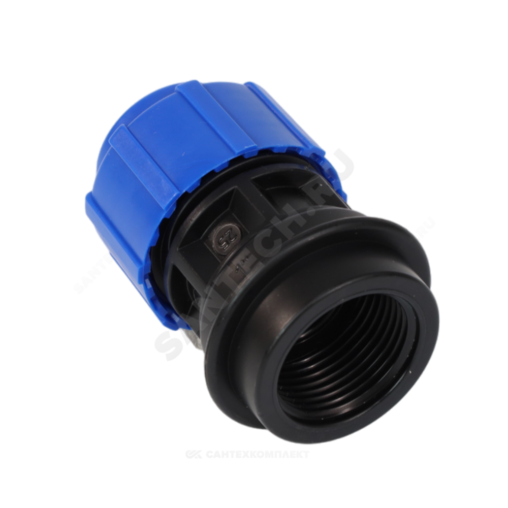 Муфта компрессионная ПЭ Дн 32х1/2" ВР Ру16 ТПК-АКВА 52003212