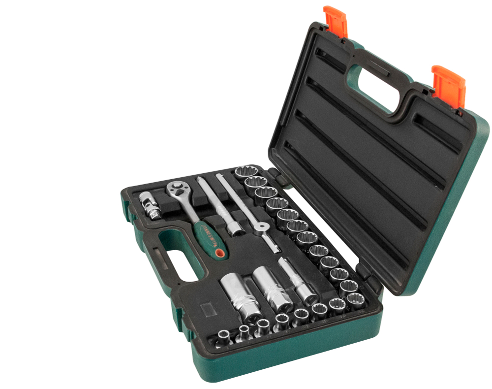 S68H3126S Набор головок торцевых 3/8"DR Super Tech, 26 предметов