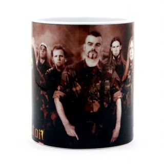 Кружка Sabaton группа в камуфляжных костюмах (380)