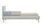 Кровать подростковая Ellipse Soft 90 х 200 см Бежевая/голубая