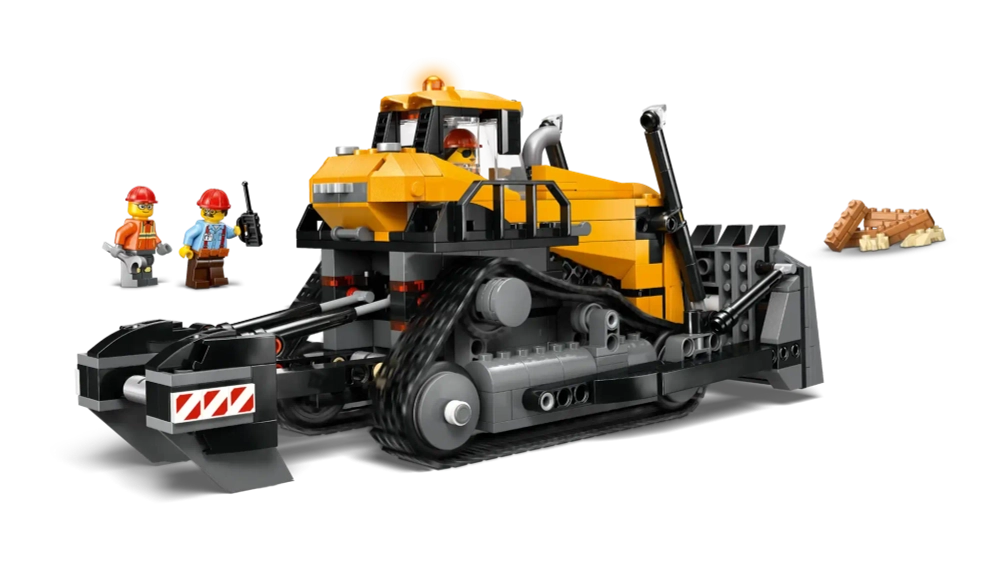 Конструктор LEGO City 60466 Желтый бульдозер