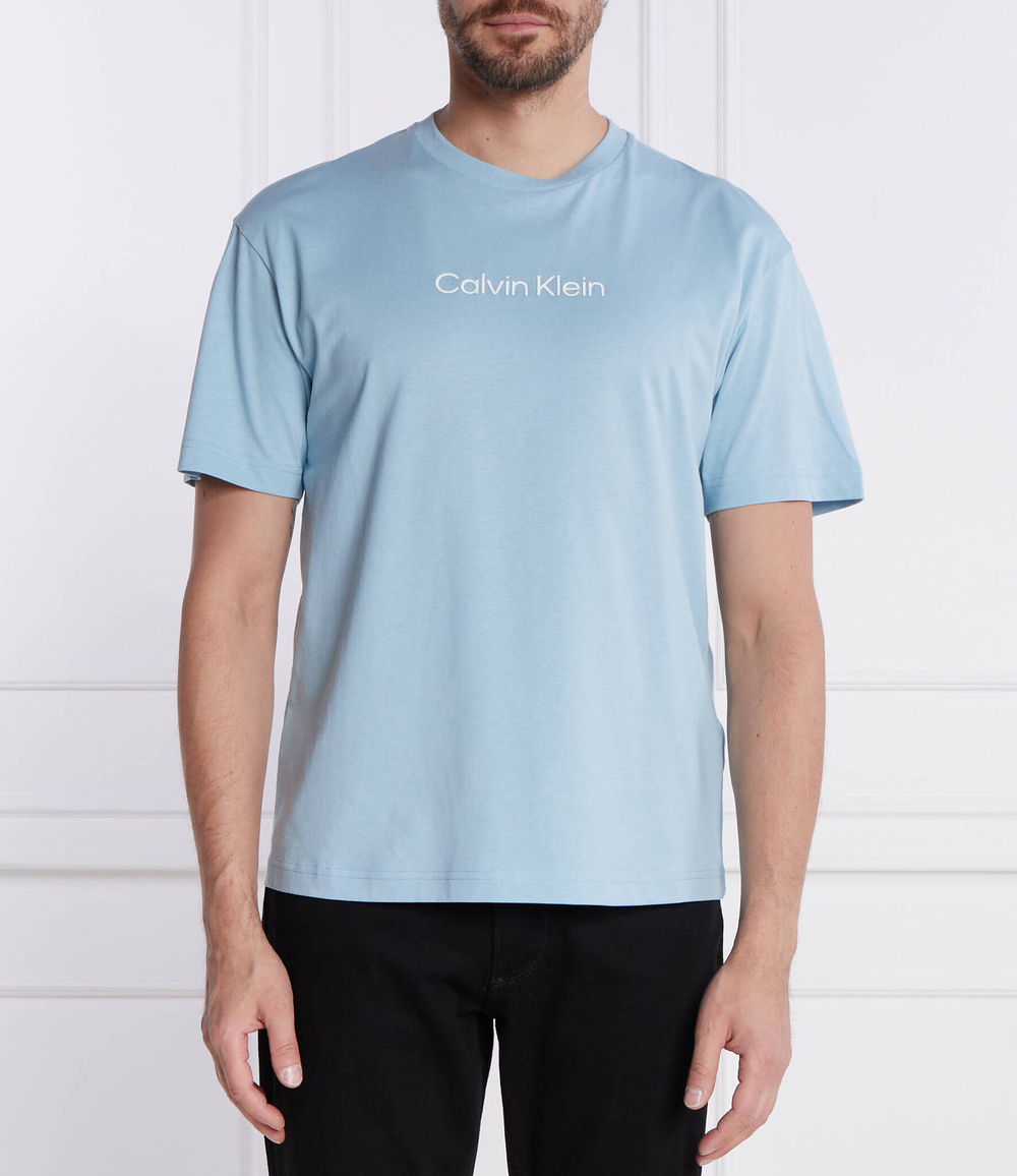 Футболка Calvin Klein - голубой(K10K111346)